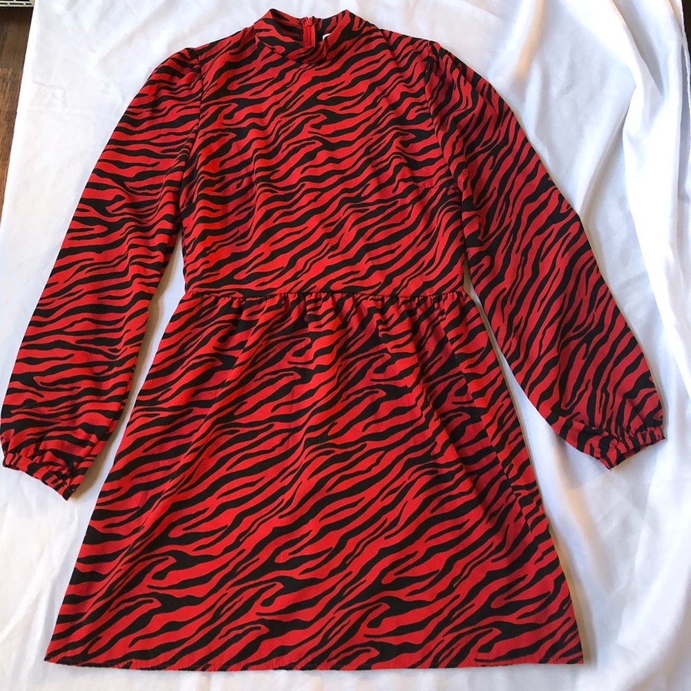 Nordstrom BP Zebra Print Dress